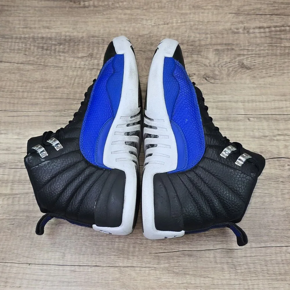 Nike Air Jordan 12 Retro Hyper Royal Women's Sz 6 Black Blue Shoes (AO6068-004)